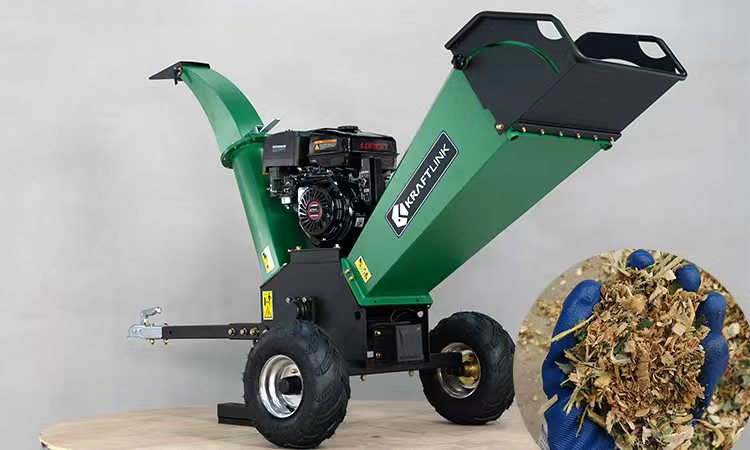 Heavy Duty 2-inch Gas Wood Chipper